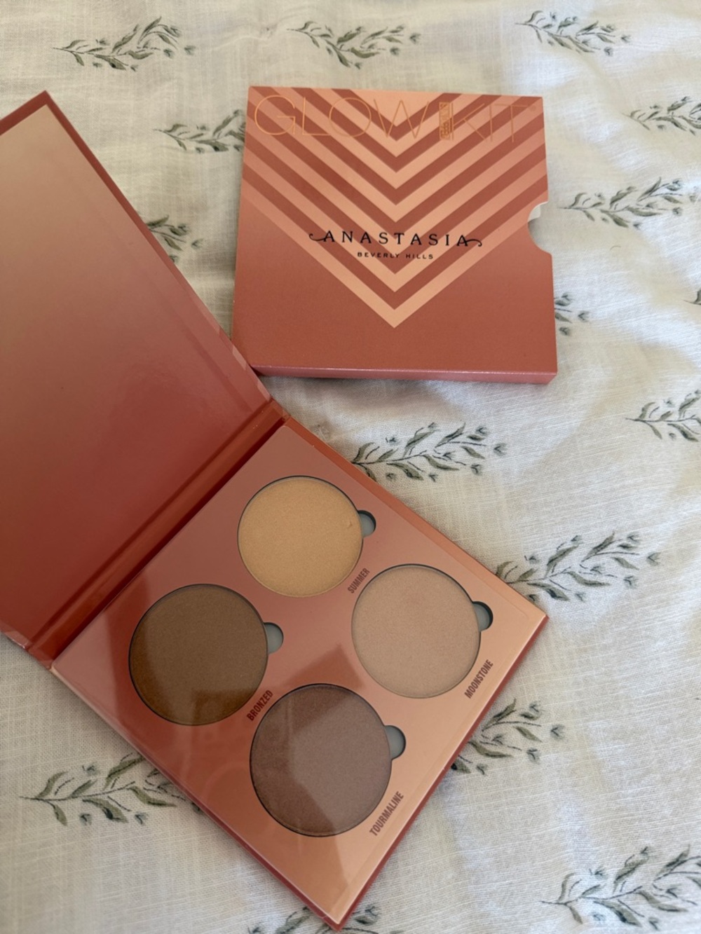 Anastasia Beverly Hills Peach Glow Highlight & Bronzer Quartet